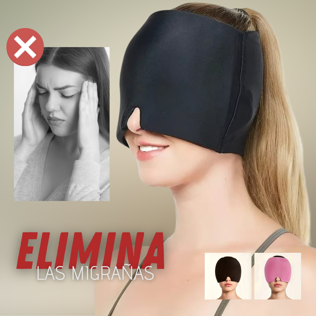 Mascara fría y caliente para migraña