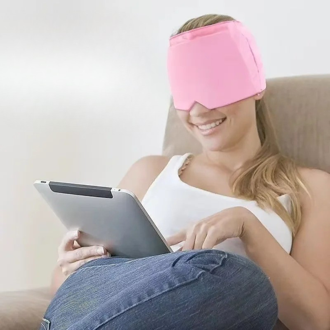 Mascara fría y caliente para migraña