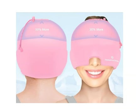 Mascara fría y caliente para migraña