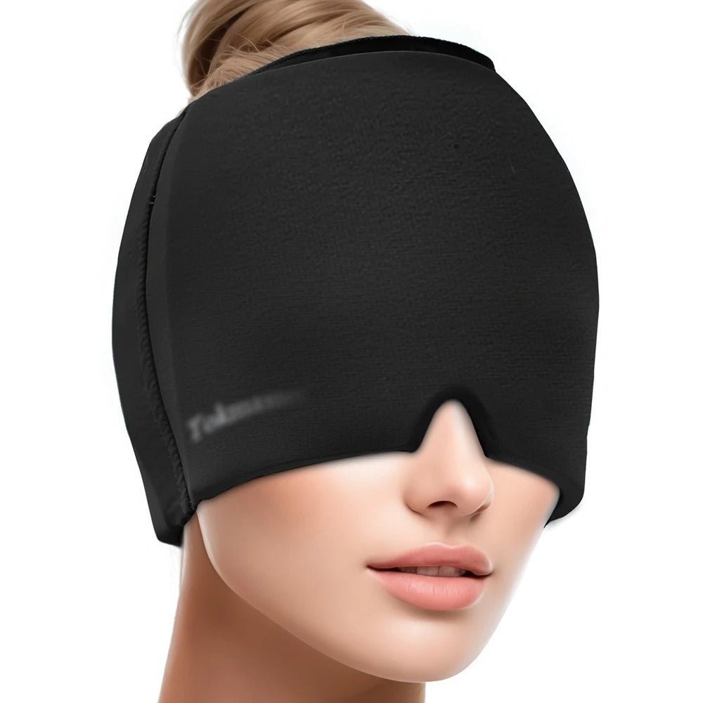 Mascara fría y caliente para migraña